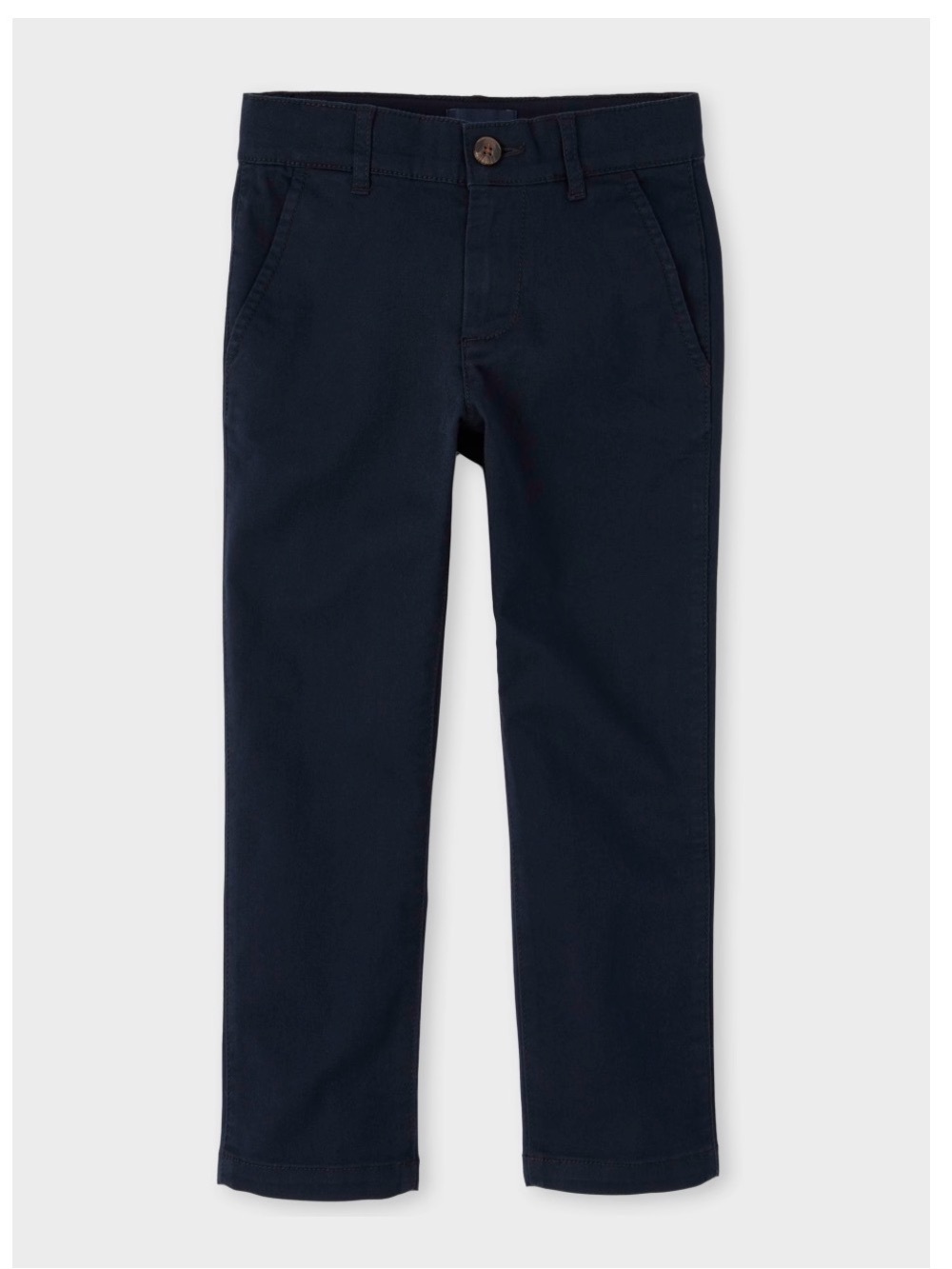 The Children’s Place Boys Uniform Stretch Skinny Chino Pants - Blue